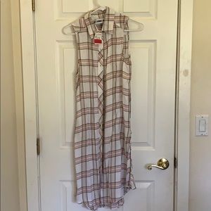 NWT sleeveless tunic dress